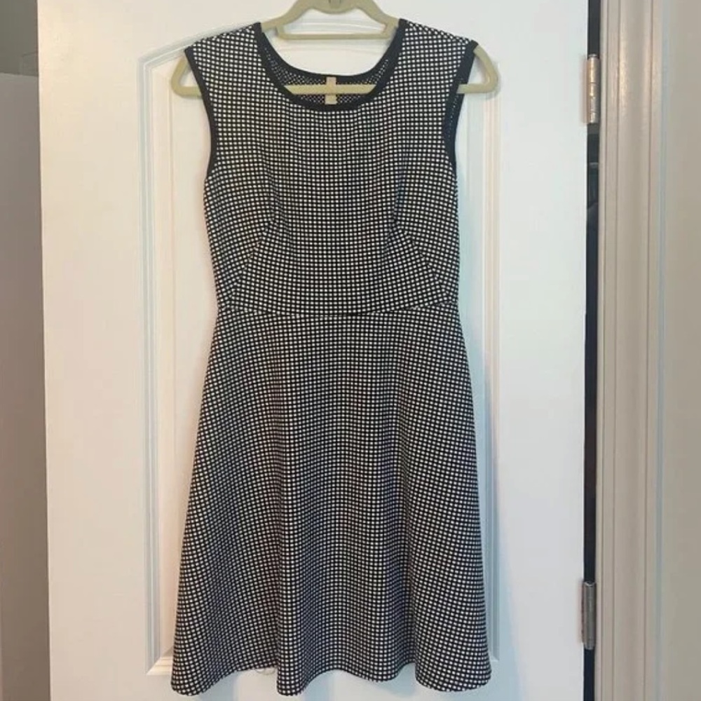 Anthropologie Bailey 44 Black And White Polka Dot Dress